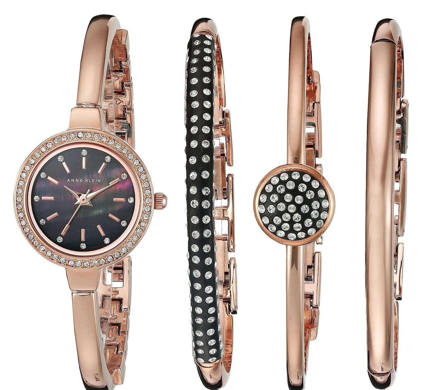 10 mẫu đồng hồ Anne Klein Nữ kèm lắc tay sang trọng đang được săn lùng v