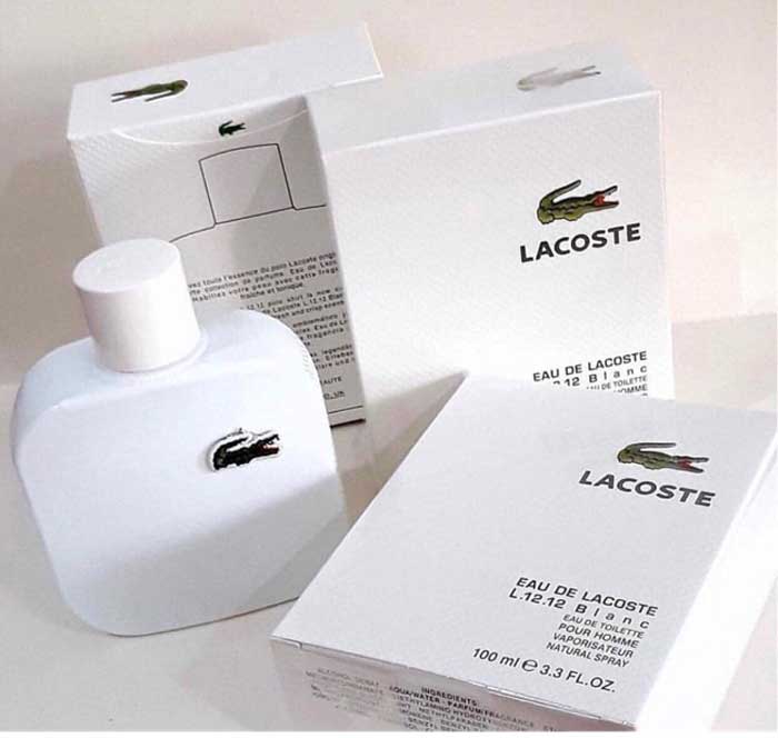 Фото lacoste blanc