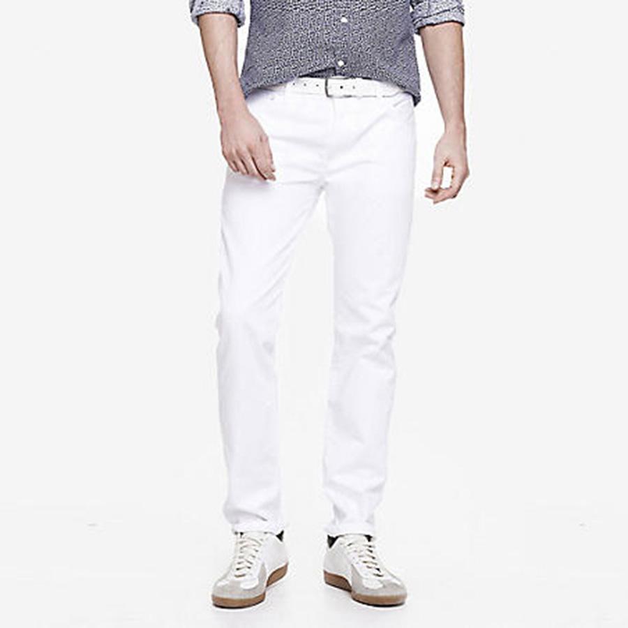 Mua Quần Jeans Express Slim Fit White Màu Trắng, Cho Nam, Giá Tốt