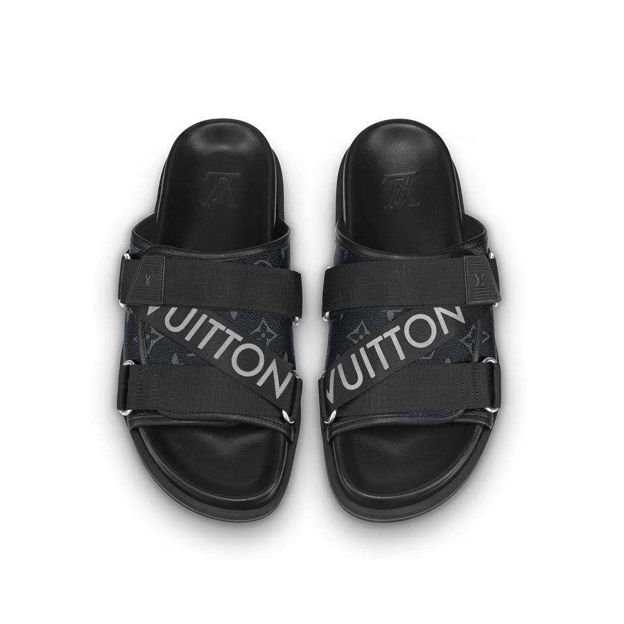 Mua Dép Louis Vuitton Honolulu Mule Sandal Màu Đen, Giá Tốt Nhất