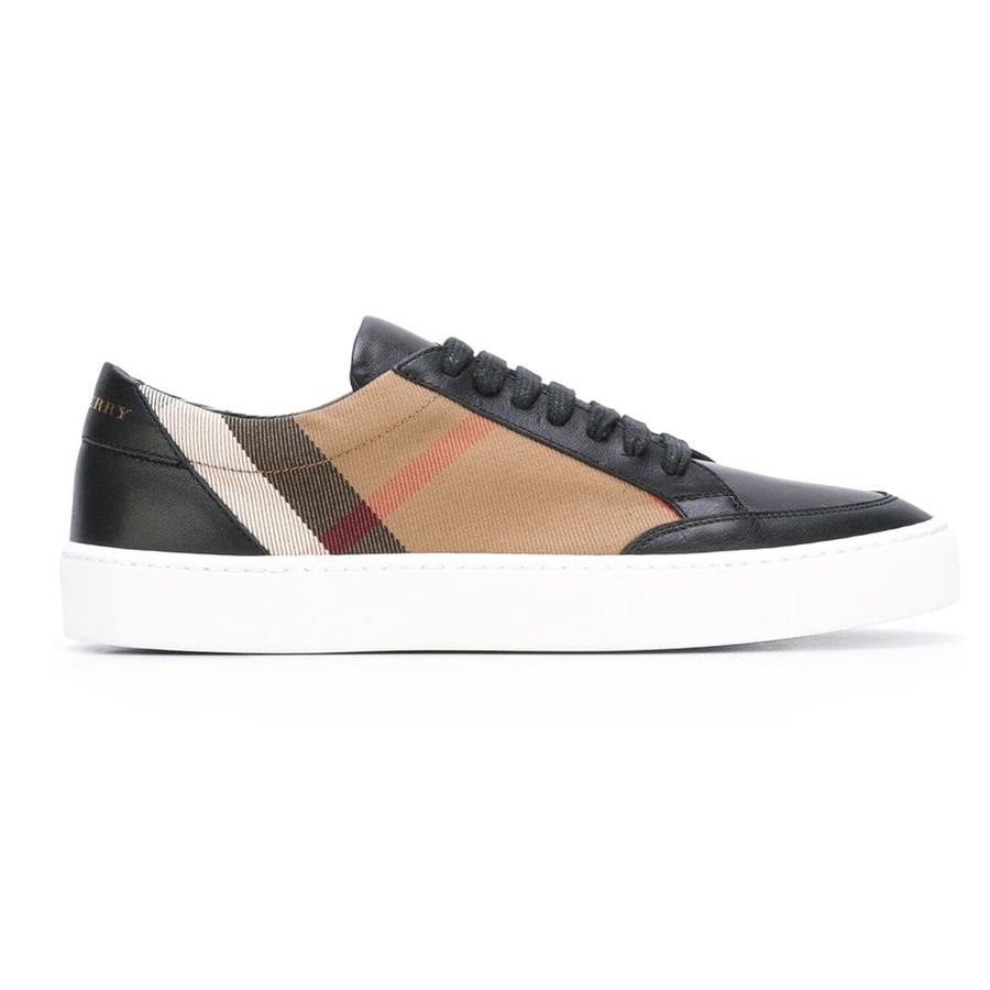 Mua Giày Burberry Checked Suede Calfskin Sneaker đủ size, Giá Tốt