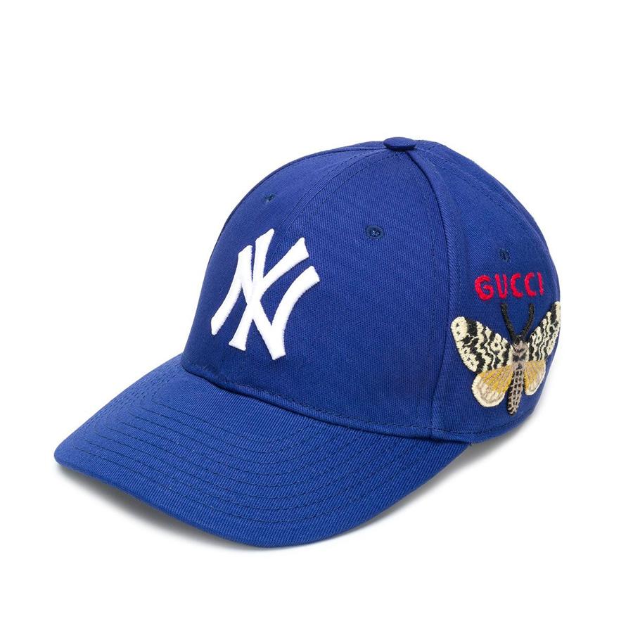 Mũ Gucci NY Yankees with Cap Blue cho Nam màu xanh chính hãng