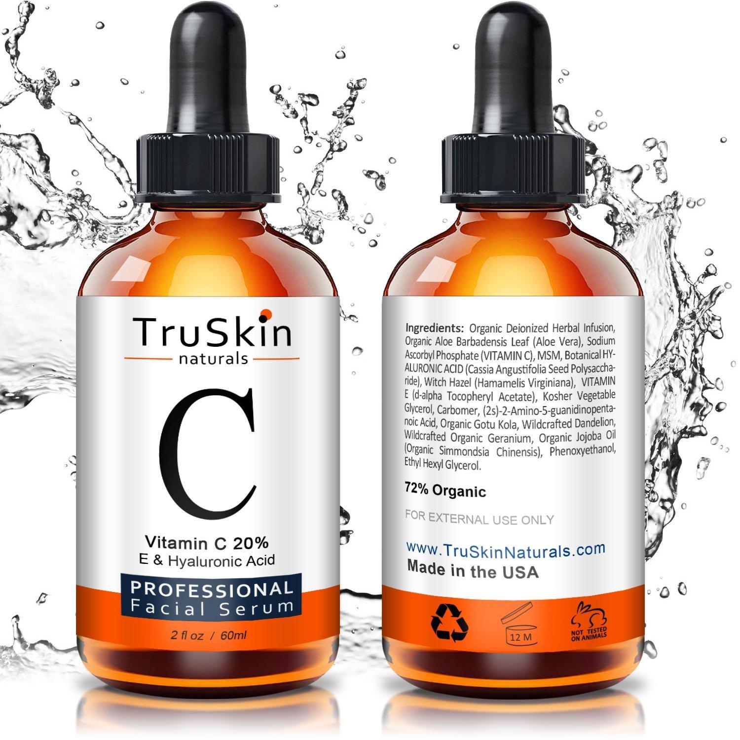 Mua Serum Truskin Naturals Vitamin C 20 E & Hyaluronic Acid, 60ml