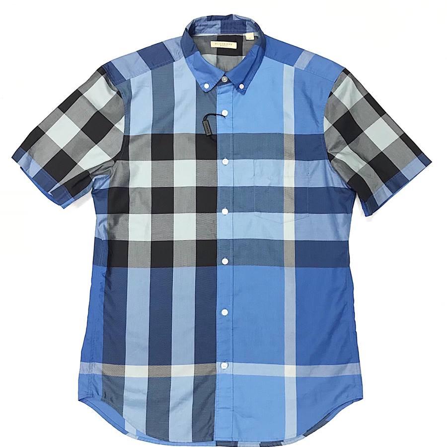 Mua Áo Sơ Mi Burberry Short-Sleeve Check Stretch Cotton Shirt Blue Size S -  Burberry - Mua tại Vua Hàng Hiệu h008444