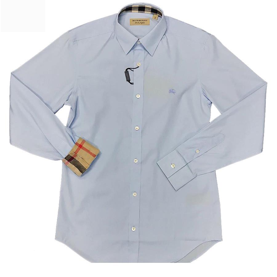 Mua Áo Sơ Mi Burberry London England Pale Blue Long Sleeve Shirt màu xanh  Nam, chính hãng, Giá tốt