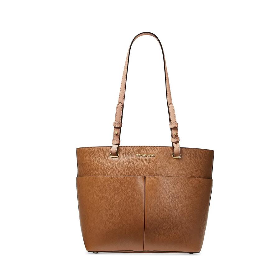 Mua Túi Tote Michael Kors MK Bedford Pebble Leather Pocket Tote Acorn Màu  Nâu - Michael Kors - Mua tại Vua Hàng Hiệu h023011