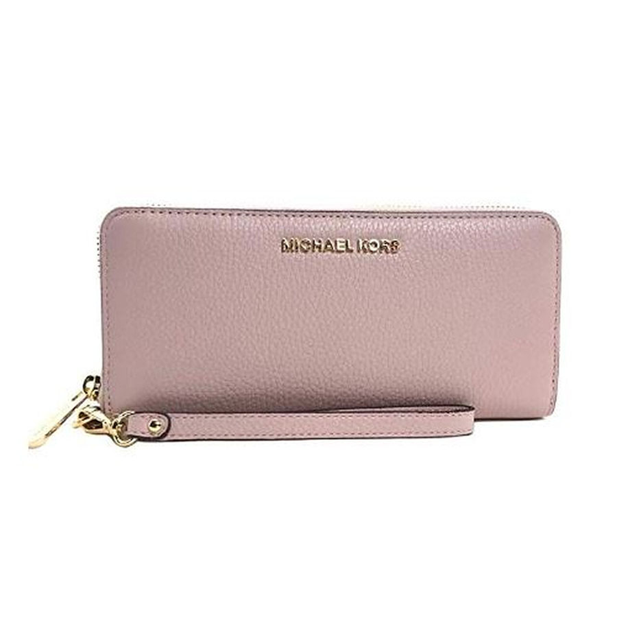 Mua Ví Michael Kors MK Jet Set Travel Continental Zip Around Leather Wallet  Wristlet 35T7GTVE7L-656 Màu Hồng - Michael Kors - Mua tại Vua Hàng Hiệu  h025571