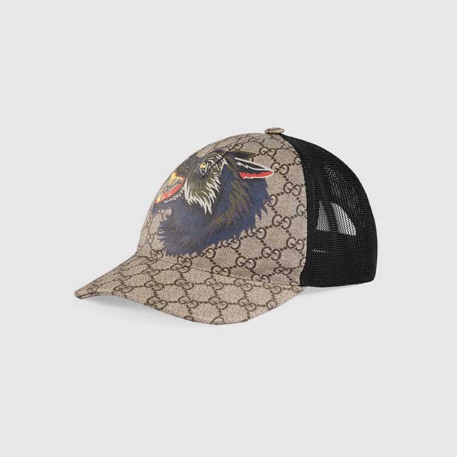 Mua Mũ Gucci GG Supreme Wolf Baseball Hat Hình Sói - Gucci - Mua tại Vua  Hàng Hiệu h026487