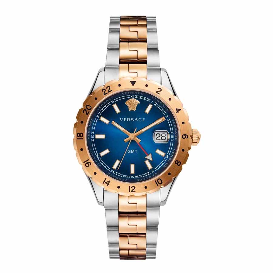 Mua Đồng Hồ Nam Versace Hellenyium GMT Blue Dial Men's Watch V11060017 42mm  - Versace - Mua tại Vua Hàng Hiệu h027129