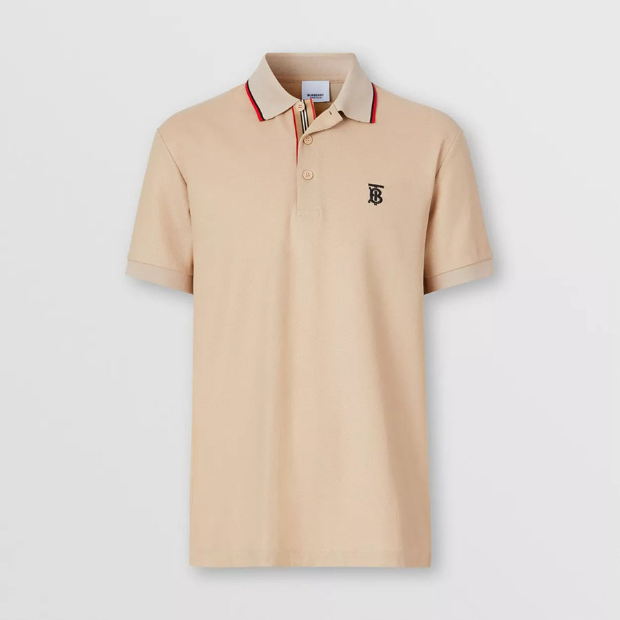 Mua Áo Polo Burberry Monogram Motif Cotton Pique Polo Shirt Màu Nâu Nhạt -  Burberry - Mua tại Vua Hàng Hiệu h028527