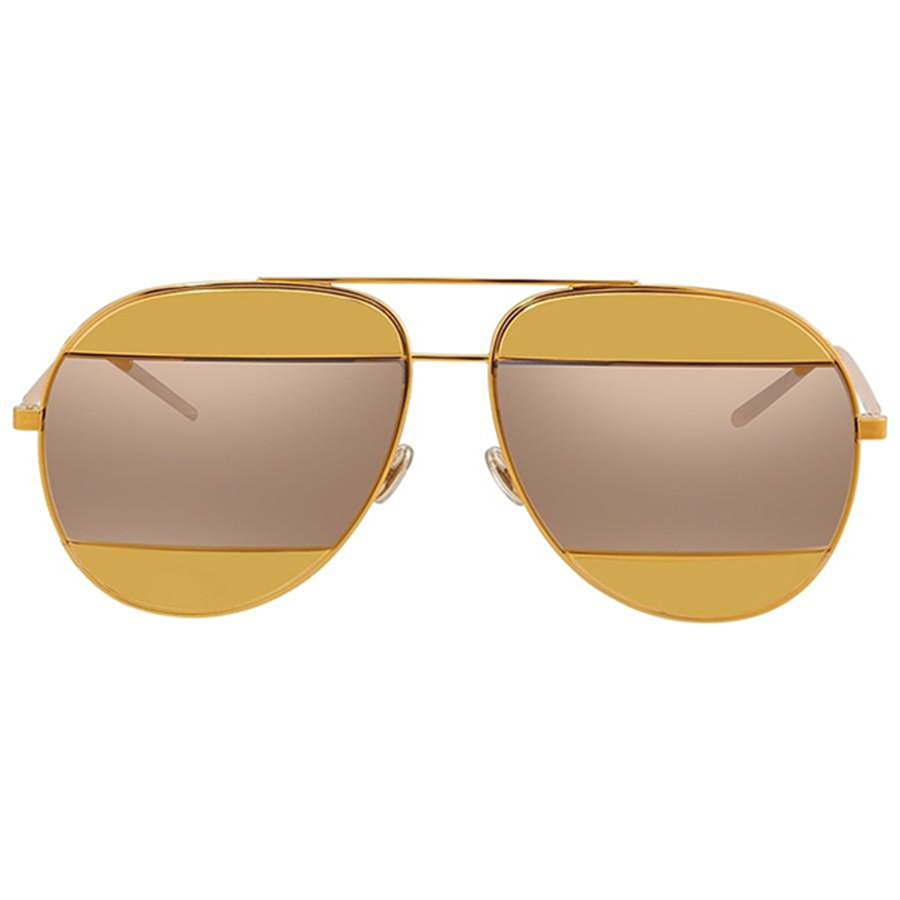 Gold Christian Dior Sunglasses