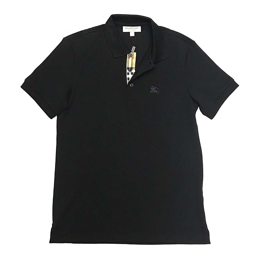 Mua Áo Polo Burberry London England Cotton Check Polo Shirt Màu Đen Size L  - Burberry - Mua tại Vua Hàng Hiệu h034521