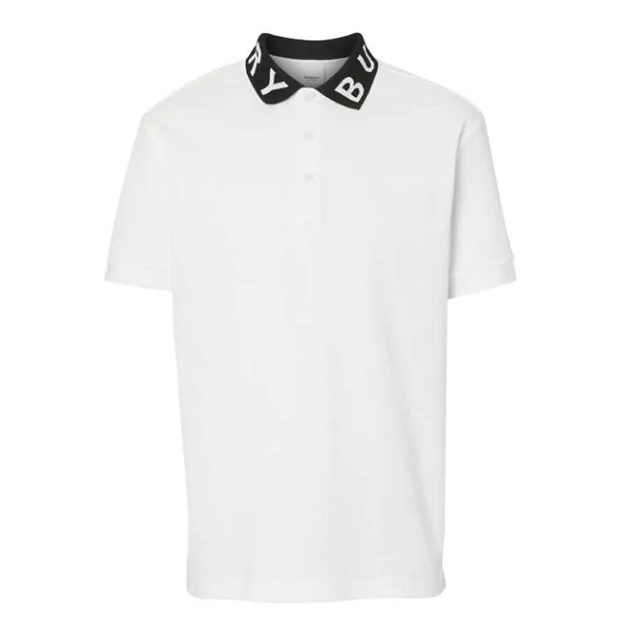 Mua Áo Polo Burberry Logo Intarsia Cotton Piqué Polo Shirt In White Màu  Trắng Size L - Burberry - Mua tại Vua Hàng Hiệu h036848