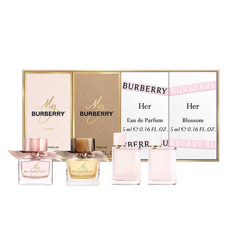 Mua Set Nước Hoa Burberry 4 Mini 5ml cho Nữ, chính hãng Anh, Giá tốt