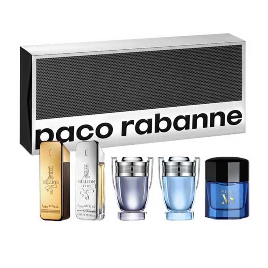 Mua Set Nước Hoa Paco Rabanne Men Mini: 1 Million Lucky, One Million, Pure  XS, Invictus Aqua chính hãng, Giá tốt