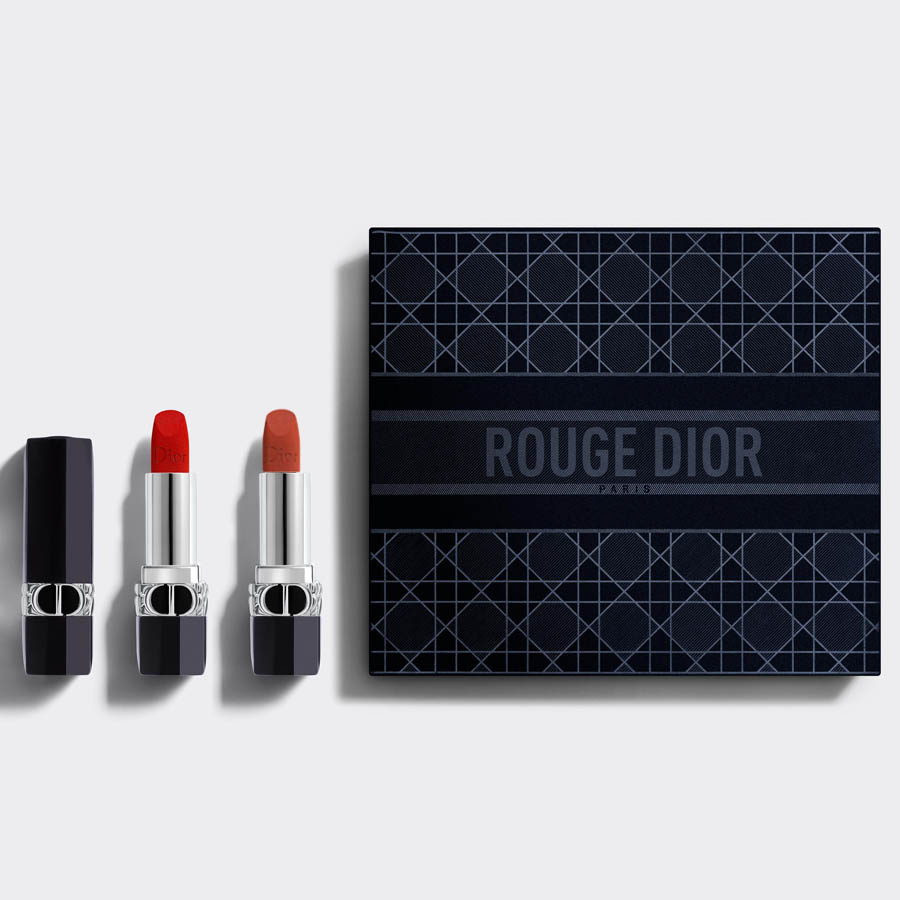 Dior Rouge Dior Lipstick 999 Mini  Glambotcom  Best deals on Dior  cosmetics