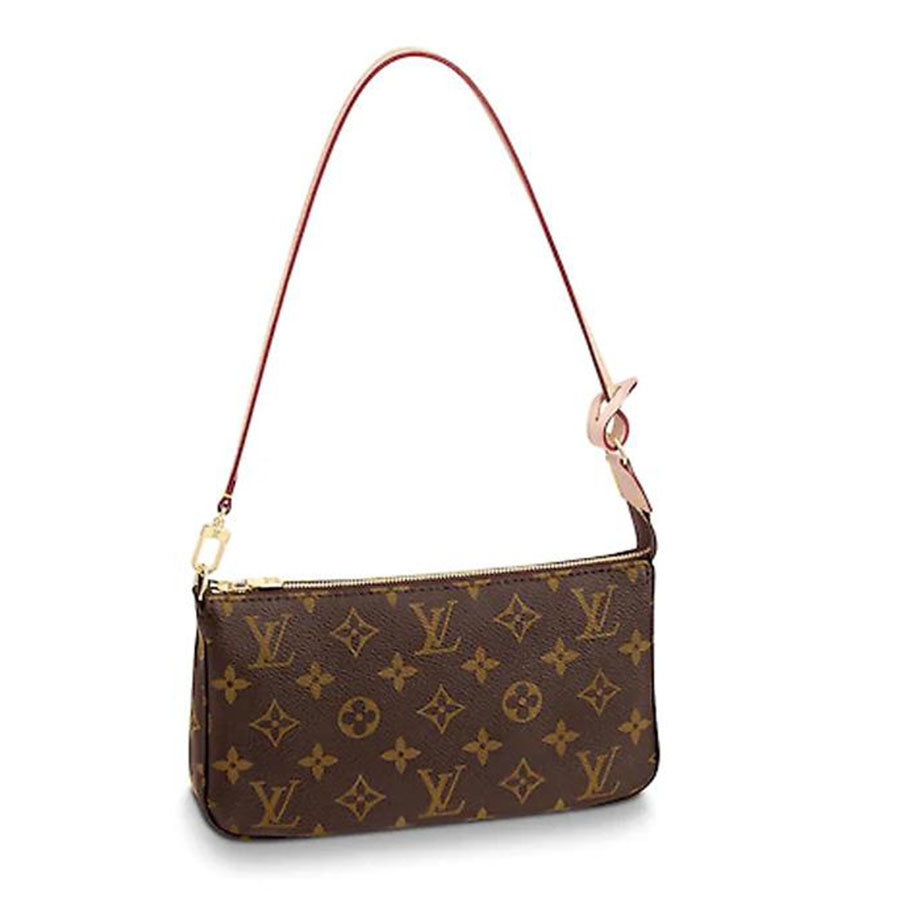 Louis Vuitton Lv Mini Saint Cloud Shoulder Bag Epi Leather Red M52217
