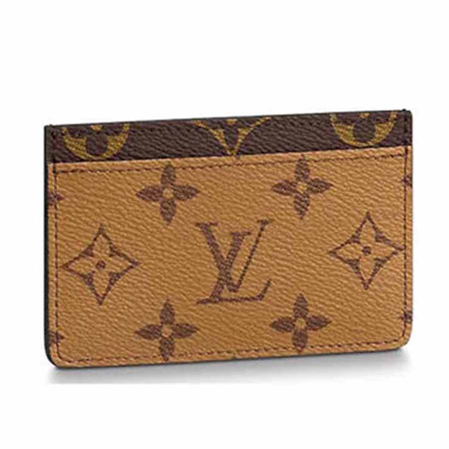 Card Holder Recto Verso Wallet w Pockets  LOUIS VUITTON 