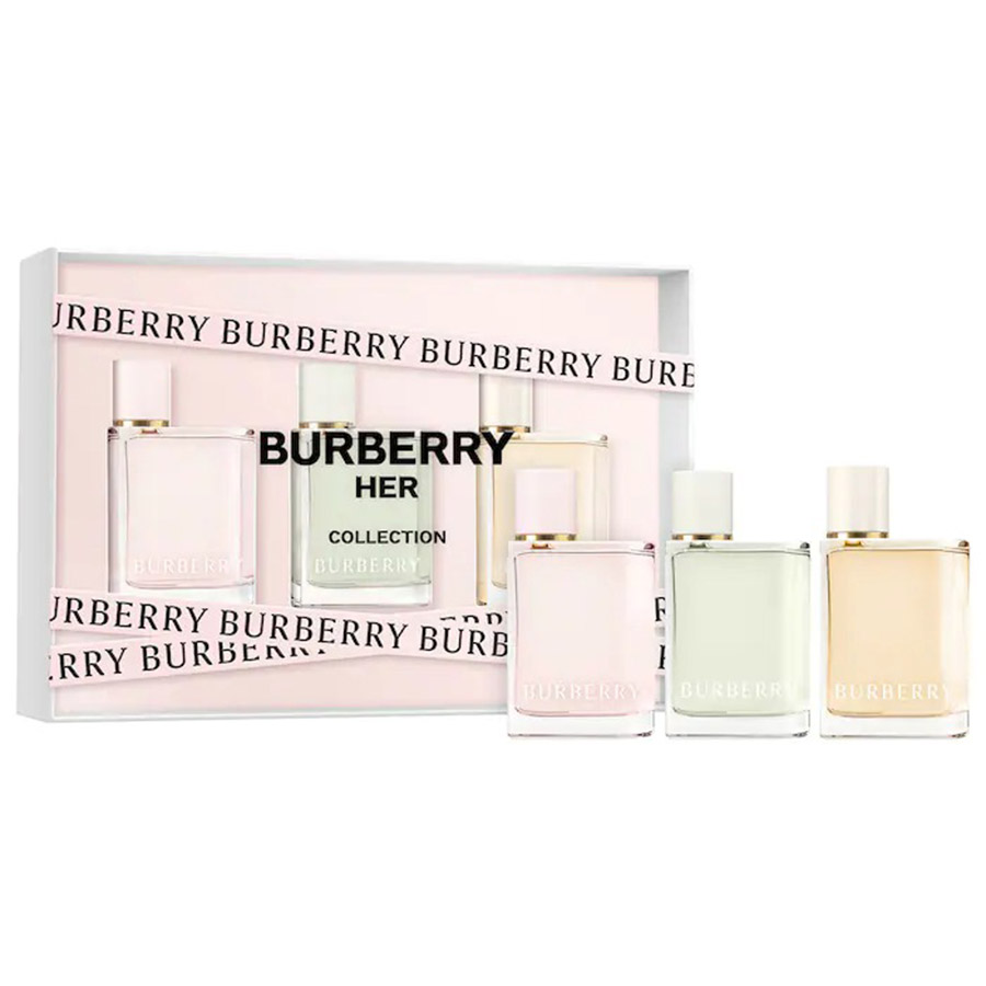 Order Set Nước Hoa Mini Burberry Her Perfume Set 3 Chai Mini x 5ml -  Burberry - Đặt mua hàng Mỹ, Jomashop online