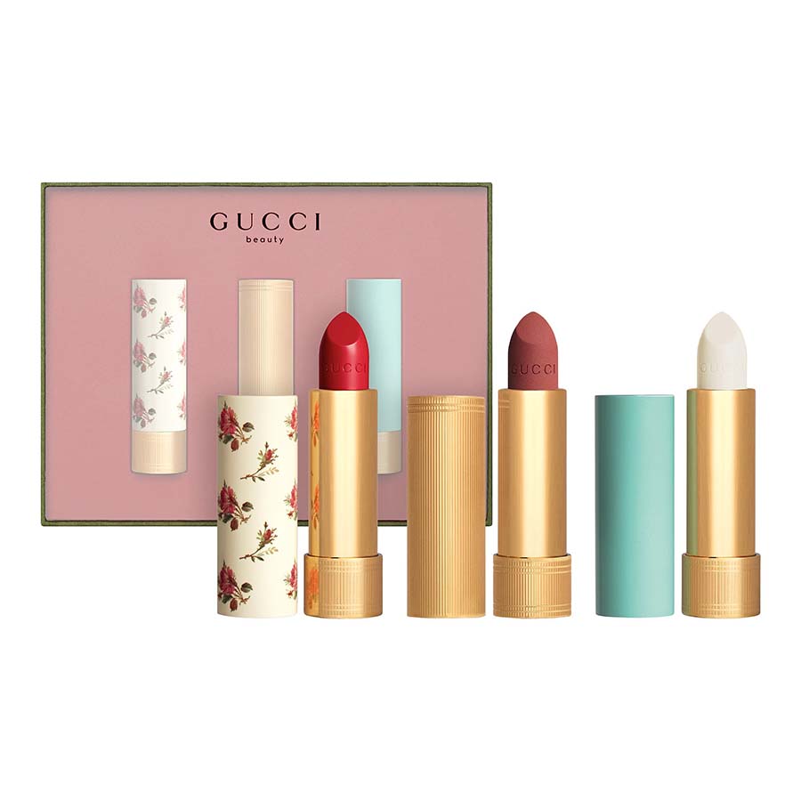 Mua Set Son Gucci Rouge À Lèvres Voile + Balm Lip () chính hãng, Bộ  sản phẩm cao cấp, Giá tốt