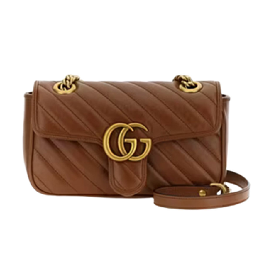 Mua Túi Xách Gucci GG Marmont Mini Matelassé Shoulder Bag Màu Nâu - Gucci -  Mua tại Vua Hàng Hiệu h042088