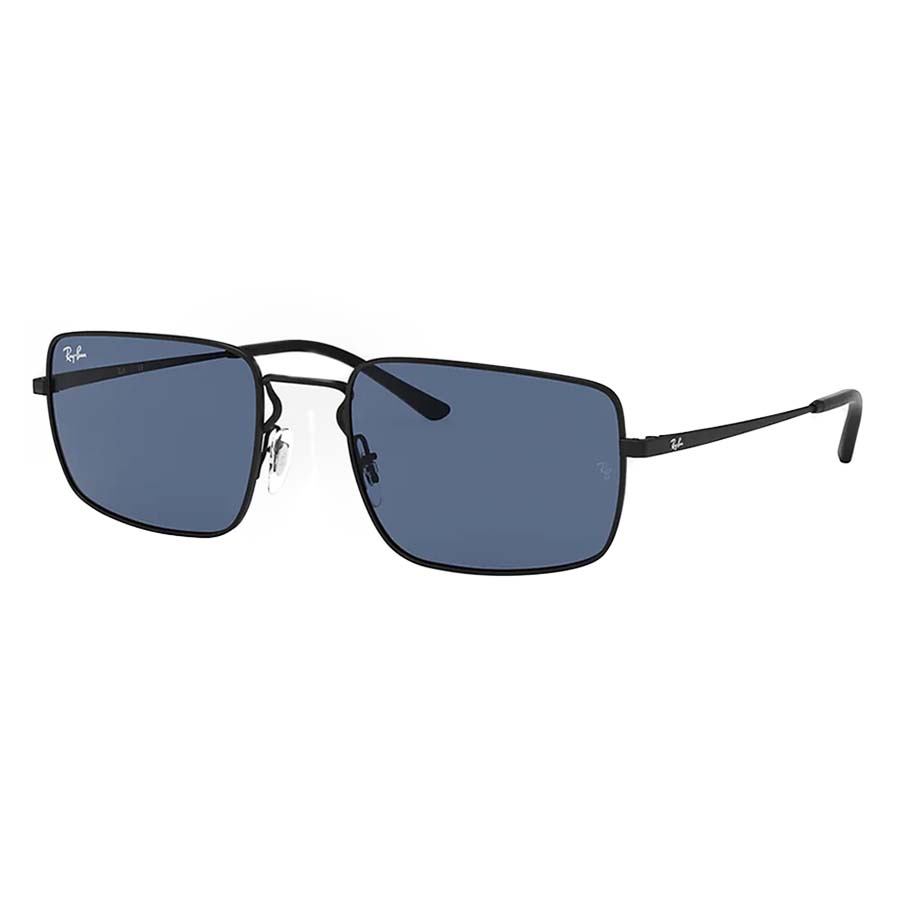 Order Kính Mát Rayban Dark Blue Rectangular Unisex Sunglasses RB3669 901480  55 Màu Xanh Đen - Rayban - Đặt mua hàng Mỹ, Jomashop online