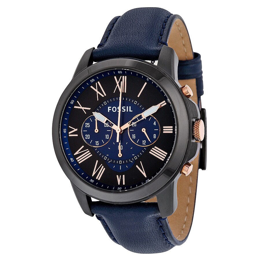 Mua Đồng Hồ Nam Fossil Grant Chronograph Black And Blue Dial Men's Watch  FS5061IE Màu Xanh Đen - Fossil - Mua tại Vua Hàng Hiệu h045569