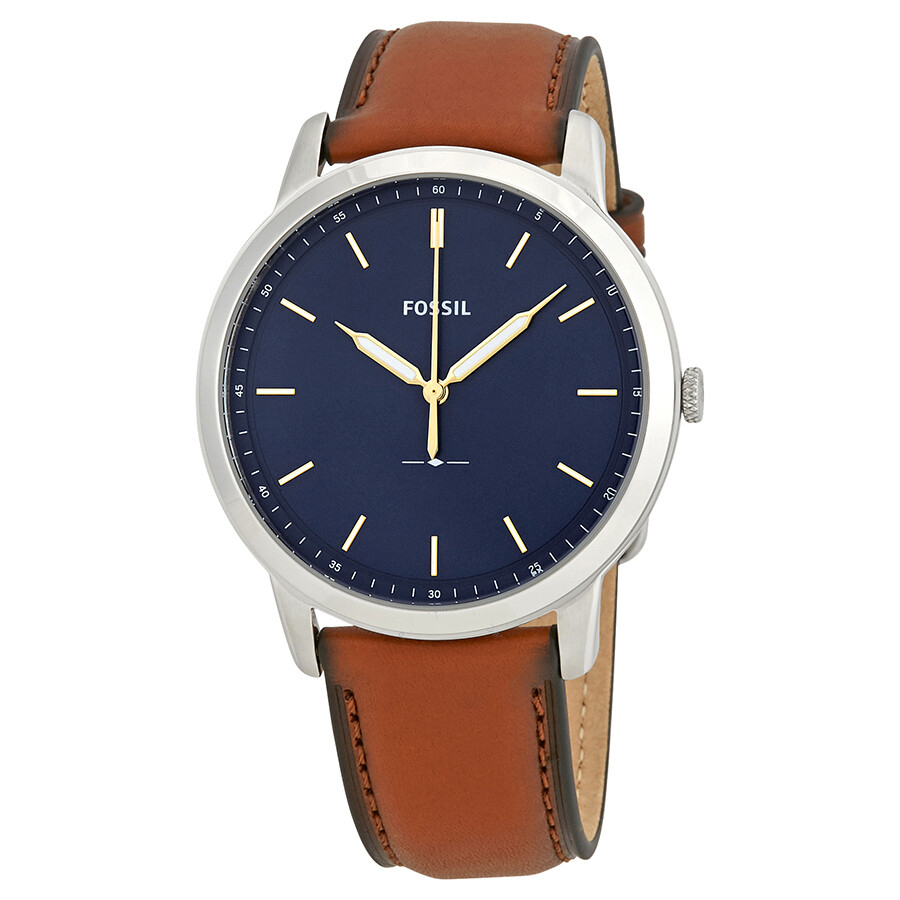 Mua Đồng Hồ Nam Fossil Minimalist Blue Dial Brown Leather Men's Watch  FS5304 Màu Nâu Mặt Xanh - Fossil - Mua tại Vua Hàng Hiệu h045541