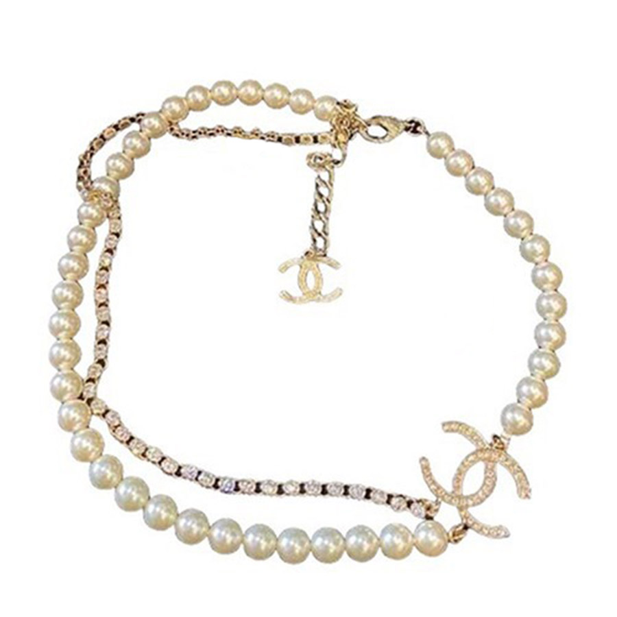 CHANEL Crystal CC Long Pearl Necklace  Timeless Luxuries