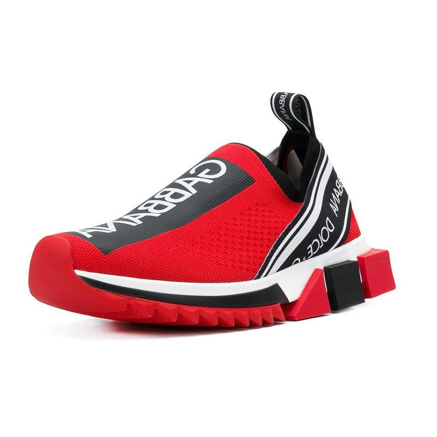 Mua Giày D&G Red Branded Sorrento Sneakers Màu Đỏ, Giảm giá Sâu