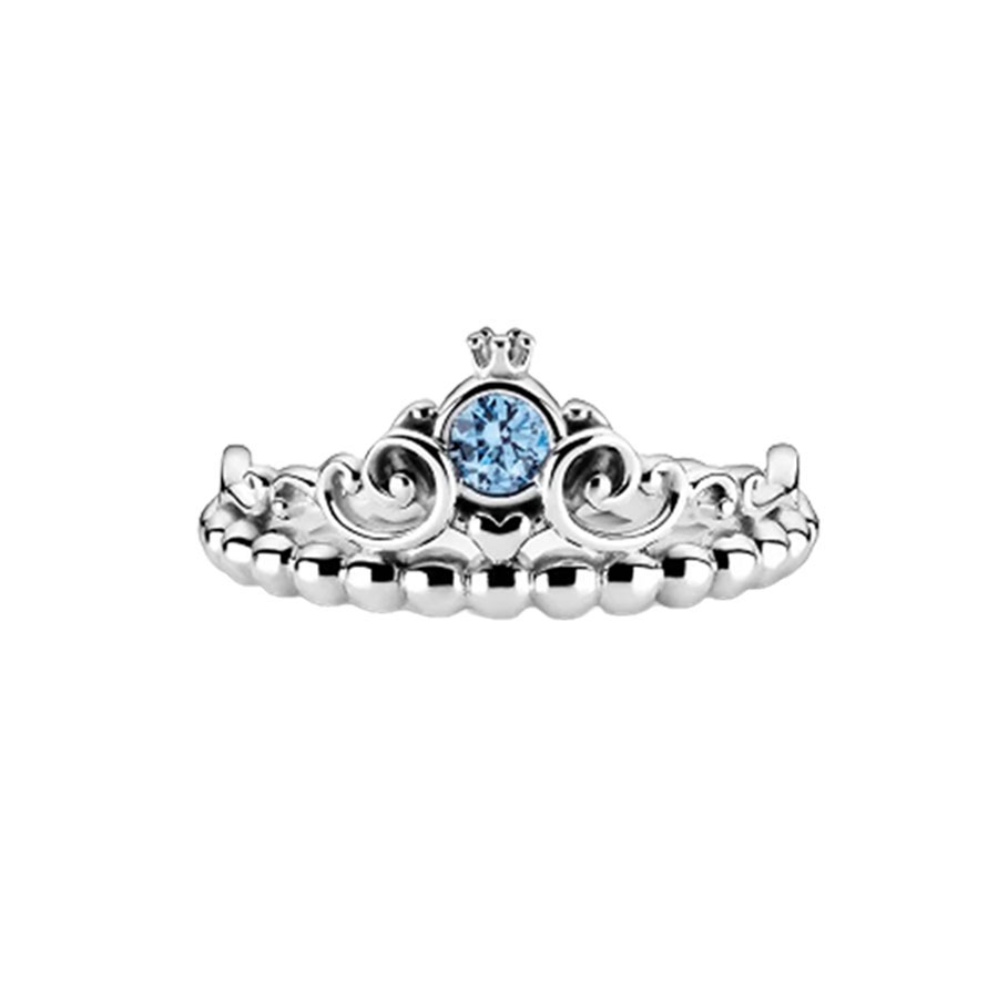 Mua Nhẫn Pandora Disney Cinderella Blue Tiara Ring Màu Bạc Size 60 -  Pandora - Mua tại Vua Hàng Hiệu h046871