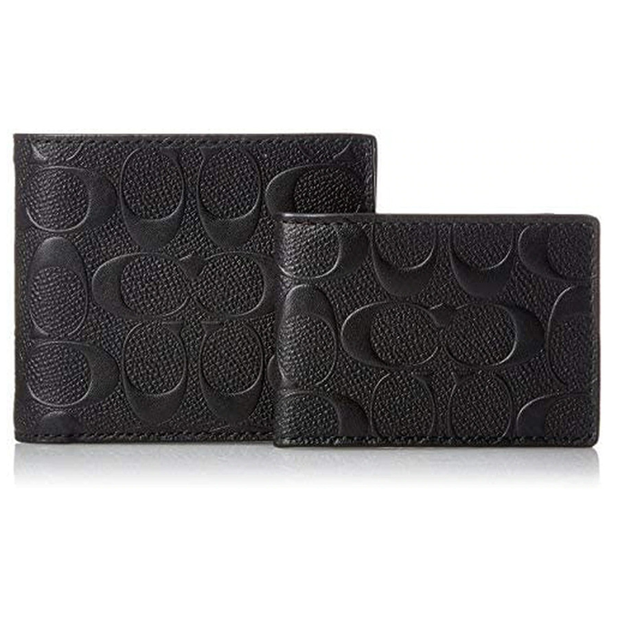 Mua Set Ví Coach Nam Men's Coin Wallet, Black, One Size Màu Đen - Coach -  Mua tại Vua Hàng Hiệu h046365