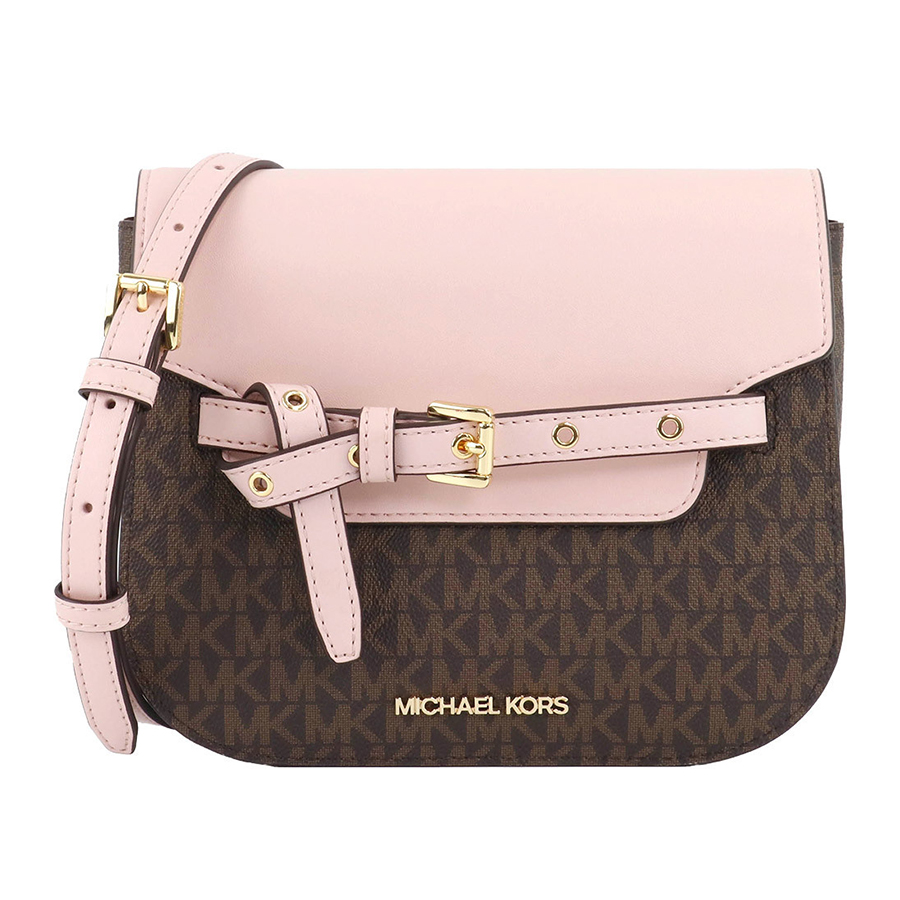 Mua Túi Đeo Chéo Michael Kors MK Emilia Small Pebbled Leather Crossbody Bag  Màu Nâu Hồng - Michael Kors - Mua tại Vua Hàng Hiệu h046239