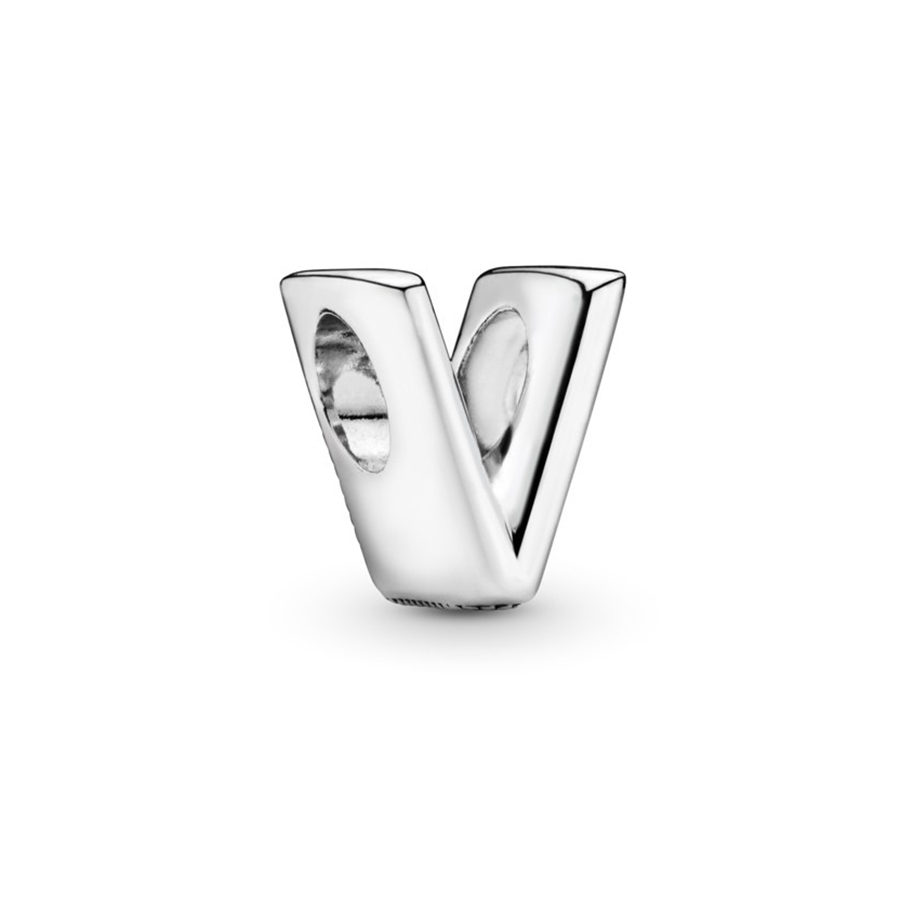 Mua Hạt Vòng Charm Pandora Letter V Alphabet 797476 Màu Bạc - Pandora ...