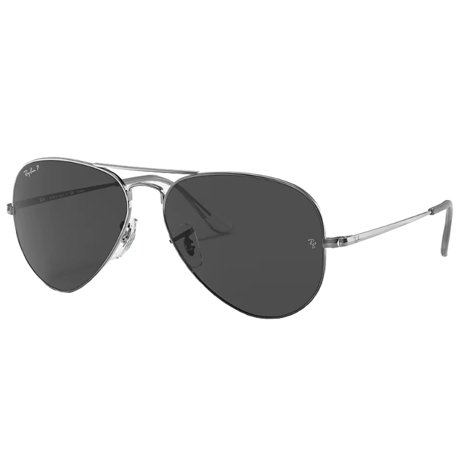 Mua Kính Mát Rayban Sunglasses Aviator RB3689 004/48 62-14 Màu Đen Xám -  Rayban - Mua tại Vua Hàng Hiệu h045913