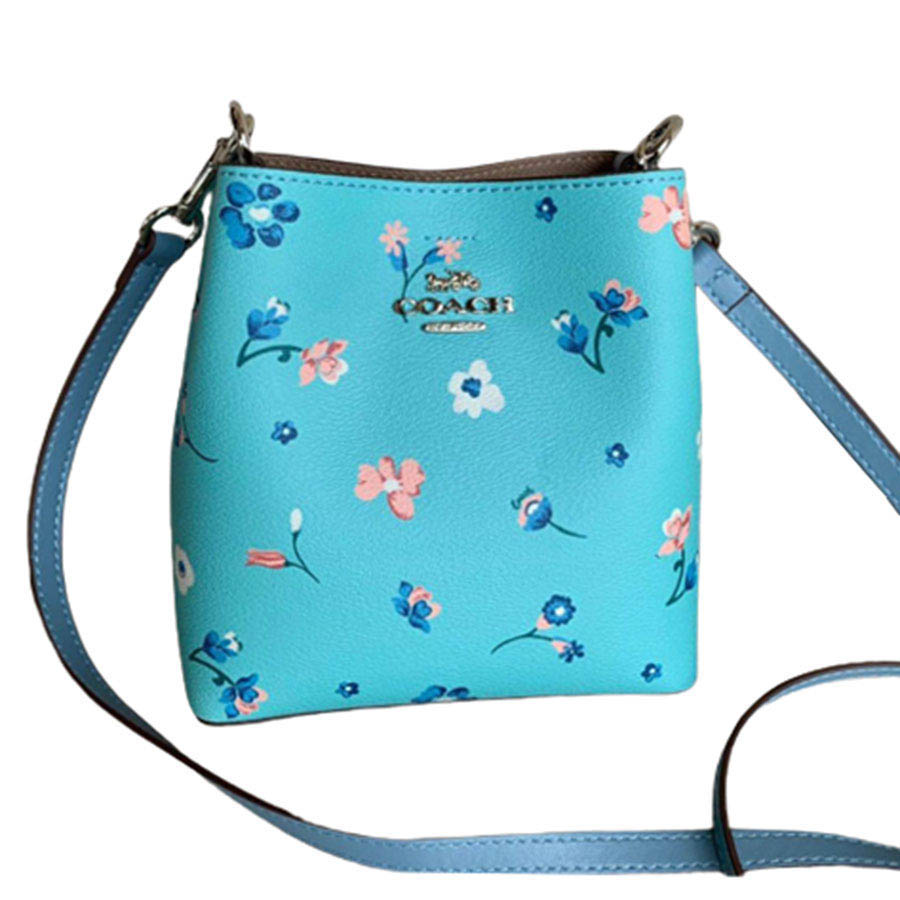 Mua Túi Đeo Chéo Coach Mini Town Bucket Bag With Mystical Floral Print Coach  C8608 Màu Xanh Blue - Coach - Mua tại Vua Hàng Hiệu h051817