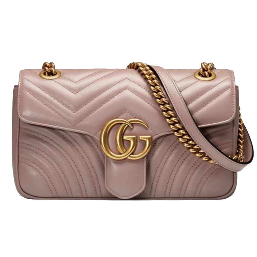 Mua Túi Đeo Chéo Gucci Marmont Small Matelassé Shoulder Màu Hồng Nude -  Gucci - Mua tại Vua Hàng Hiệu h050650