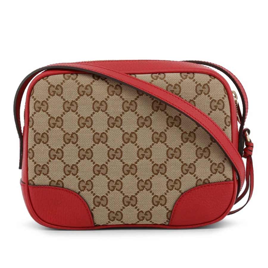 Order Túi Đeo Chéo Gucci Crossbody Shoulder Bag GG Canvas Leather Màu Be Đỏ  - Gucci - Đặt mua hàng Mỹ, Jomashop online