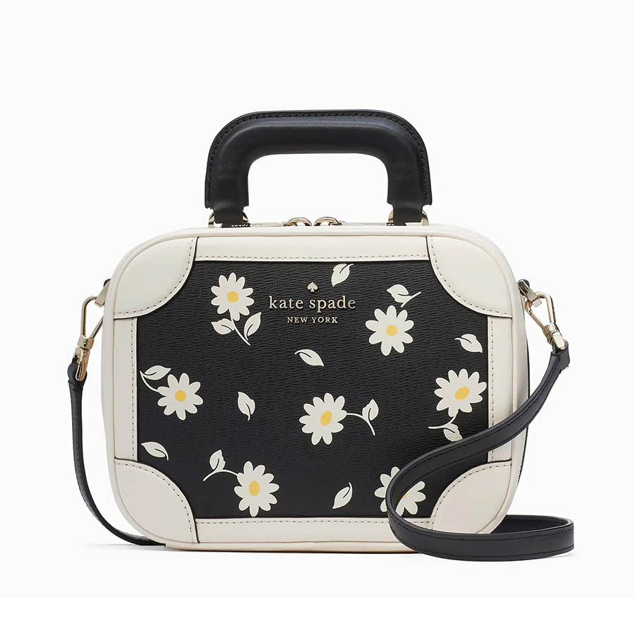 Mua Túi Đeo chéo Kate Spade Traveler Trunk Crossbody Bag in White Floral  Màu Đen Trắng - Kate Spade - Mua tại Vua Hàng Hiệu h055705