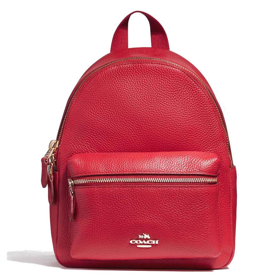 Mua Balo Coach Mini Charlie Backpack In Pebble Leather Light Gold / True  Red F38263 Màu Đỏ - Coach - Mua tại Vua Hàng Hiệu h058499