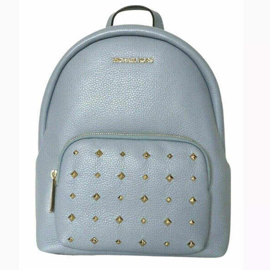 Total 35+ imagen michael kors blue studded backpack