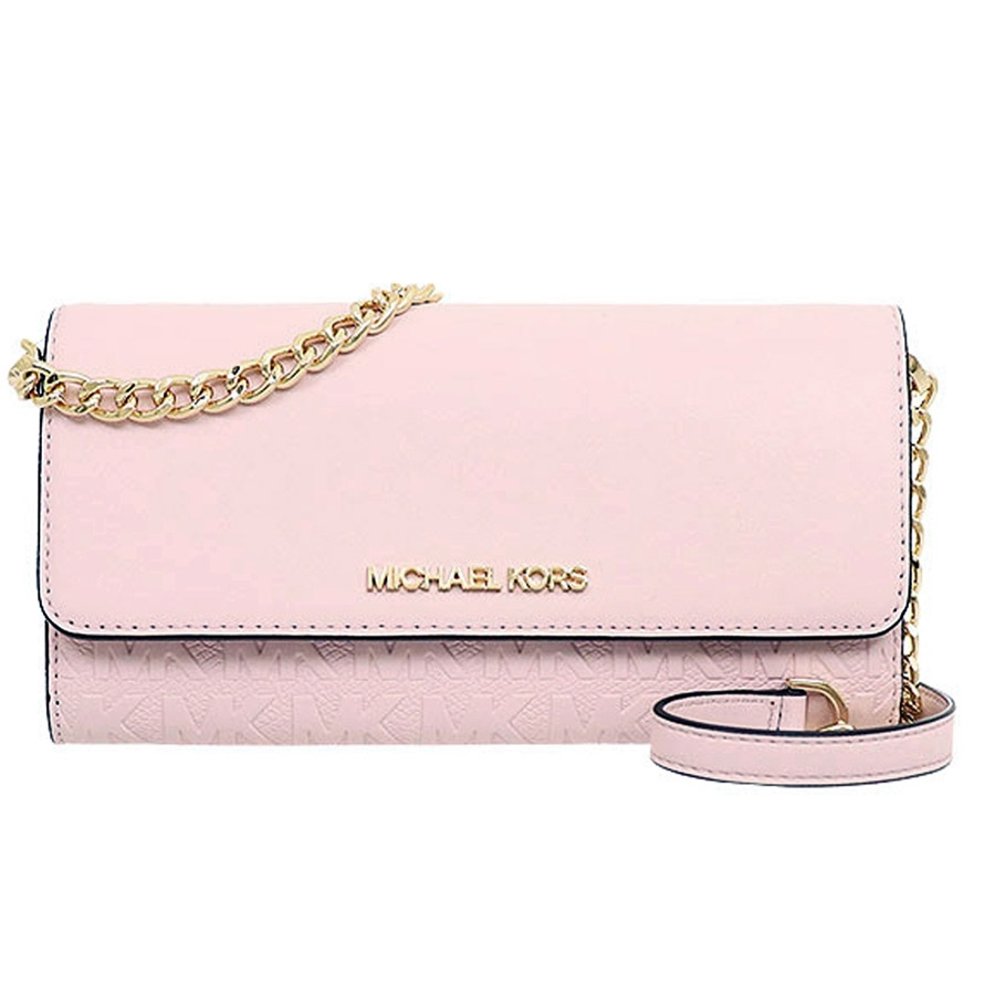 Mua Túi Đeo Chéo Michael Kors MK Embossed Chain Belt WOC Crossbody Bag-Rouge  Pink Màu Hồng - Michael Kors - Mua tại Vua Hàng Hiệu h058248