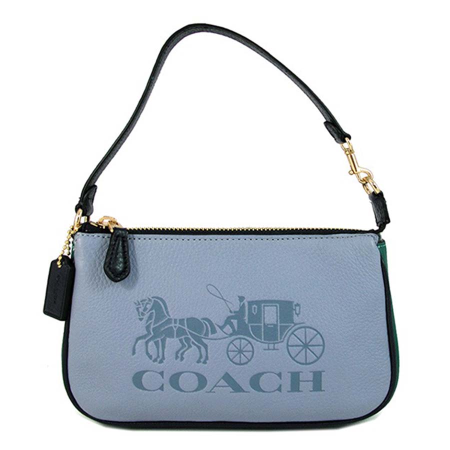 Mua Túi Đeo Vai Coach Nolita 19 In Colorblock With Horse And Carriage C5579  Màu Xanh - Coach - Mua tại Vua Hàng Hiệu h057913