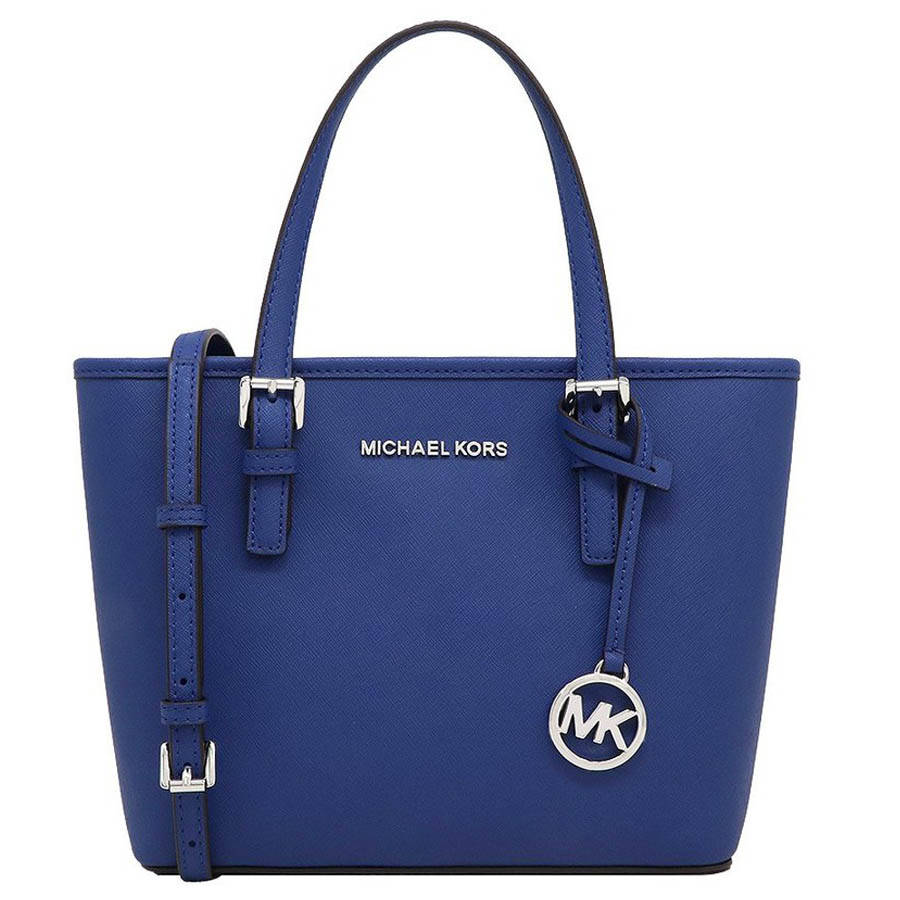 Mua Túi Tote Michael Kors MK Zip Jet Set Travel Sapphire 35T9STVT0L Màu  Xanh Navy - Michael Kors - Mua tại Vua Hàng Hiệu h057934