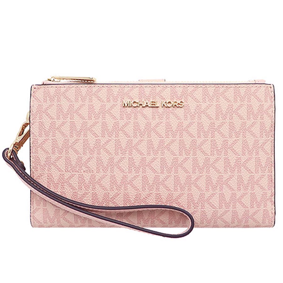 Mua Ví Michael Kors MK Adele Monogram Clutch Bag 35F8GTVW0B Màu Hồng - Michael  Kors - Mua tại Vua Hàng Hiệu h058526