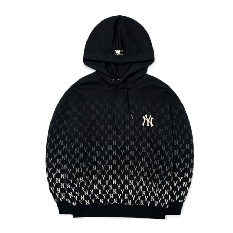 Áo hoodie MLB Monogram Hoodies All Over Hoodies Training Zip Up New York  Yankees 3ATRM012150CRS