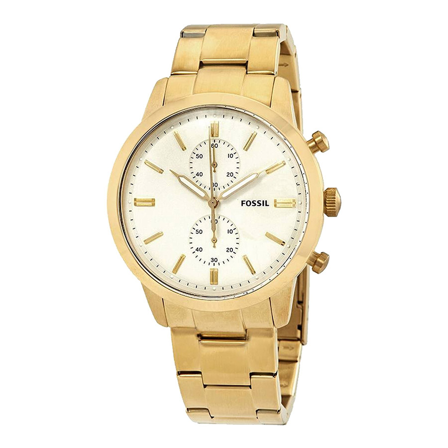 Mua Đồng Hồ Nam Fossil Townsman Chronograph Cream Dial Men's Watch FS5348  Màu Vàng Gold - Fossil - Mua tại Vua Hàng Hiệu h059601