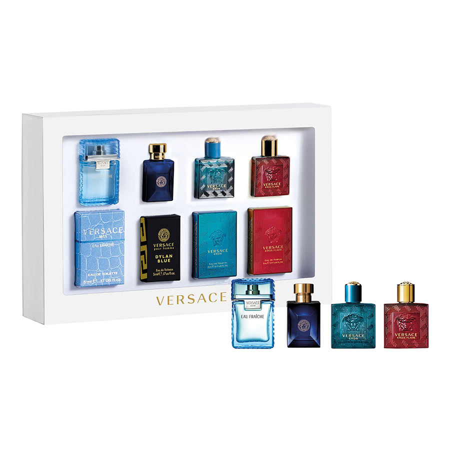 Mua Set Nước Hoa Nam Versace Mini Cologne Gift Set 4 x 5ml Versace Mua tại Vua Hàng Hiệu