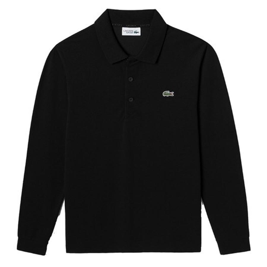 Mua Áo Polo Lacoste Common Daily LongSleeved Shirt DH2883 Màu Đen Size