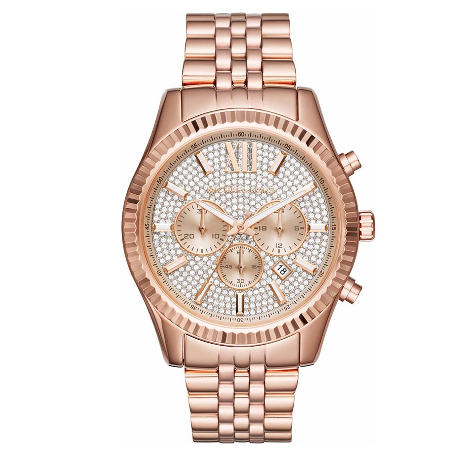 Mua Đồng Hồ Nam Michael Kors Lexington Chronograph Watch MK8580 45mm Màu  Vàng Hồng - Michael Kors - Mua tại Vua Hàng Hiệu h063751